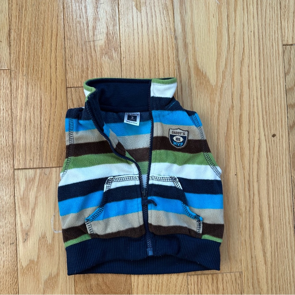 Striped Sleeveless Vest for Baby